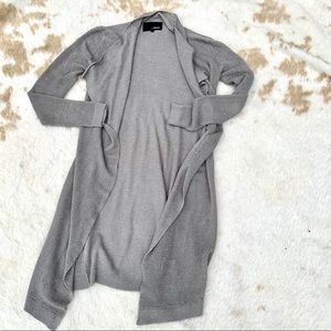 Line the Label Gray Duster Jacket
